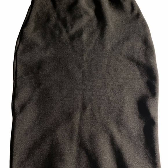 Shinestar Womens Pencil Skirt Black Stretch Elastic Waist Size Small - Picture 5 of 8
